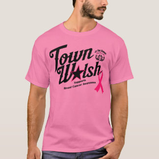 Camiseta Walsh en la ciudad apoya la conciencia sobre el cá
