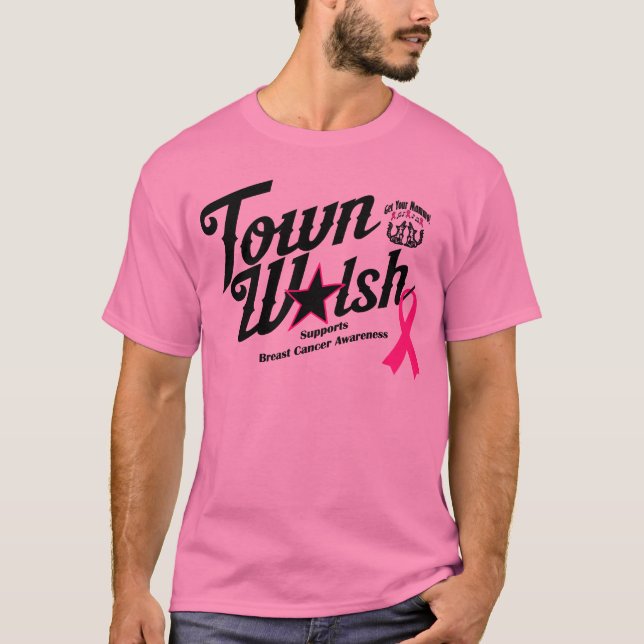 Camiseta Walsh en la ciudad apoya la conciencia sobre el cá (Anverso)