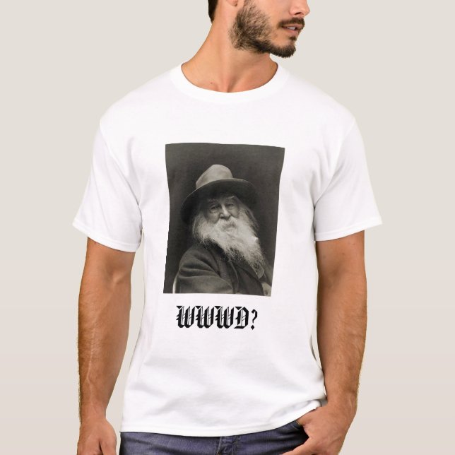 Camiseta Walt Whitman (Anverso)