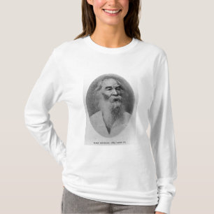Camiseta Walt Whitman, fotografiado en 1889