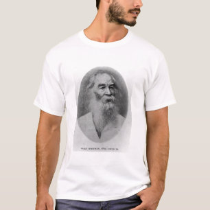 Camiseta Walt Whitman, fotografiado en 1889