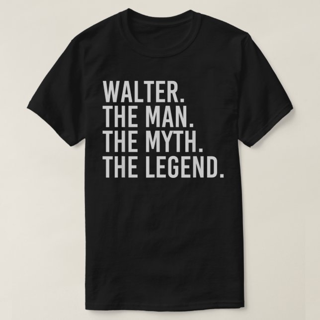 CAMISETA WALTER (Diseño del anverso)