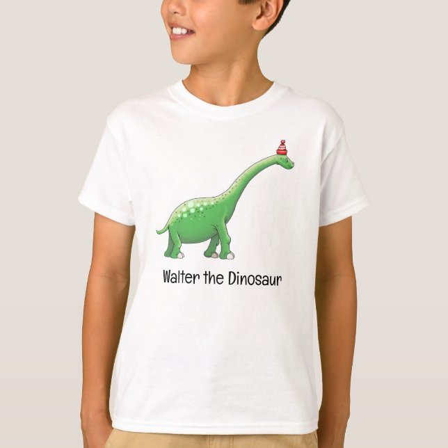 Camiseta Walter el dinosaurio (Anverso)