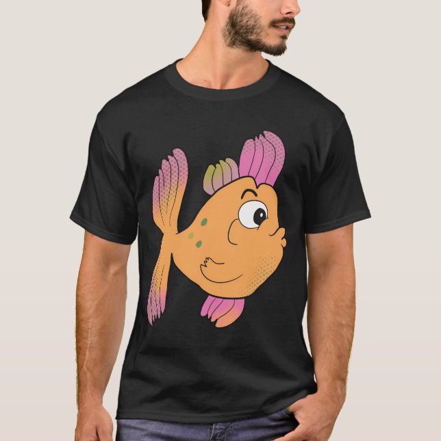 Camiseta Walter el pez tropical (Anverso)