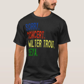 Camiseta Walter Trout Music