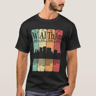 Camiseta Waltham Periodic Table Elements Waltham Massachuse