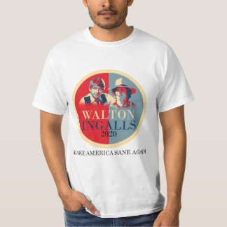 Camiseta Walton/Ingalls 2020 - haga América sana otra vez
