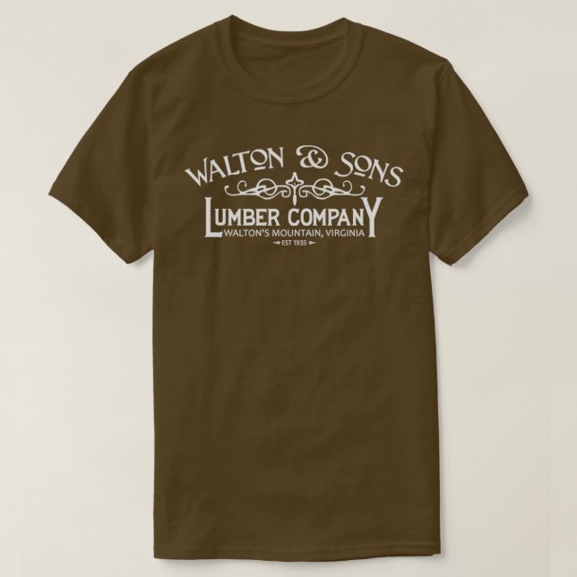 Camiseta Walton Sons Lumber Company (Diseño del anverso)