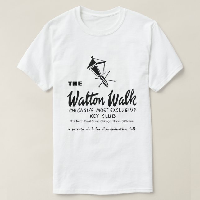 Camiseta Walton Walk, Key Club, Chicago, IL (Diseño del anverso)