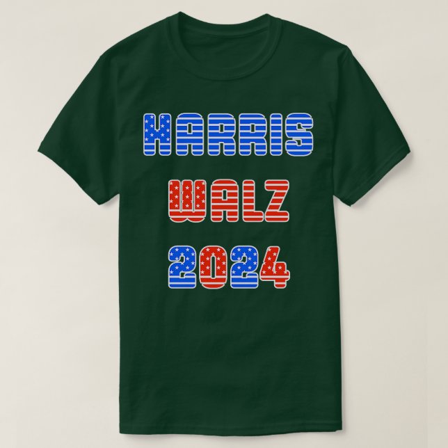 Camiseta Walz 2024 American Freedom TShirt (Diseño del anverso)