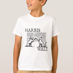 Camiseta Walz 2024 Bandera estadounidense Kamala Harris Wa