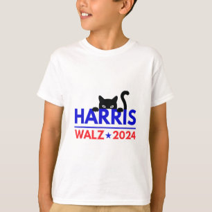 Camiseta Walz 2024 Funny Cat Election Kamala Harris Tim Wal