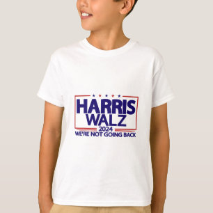 Camiseta Walz 2024 No vamos a regresar Kamala Harris Vp Wa