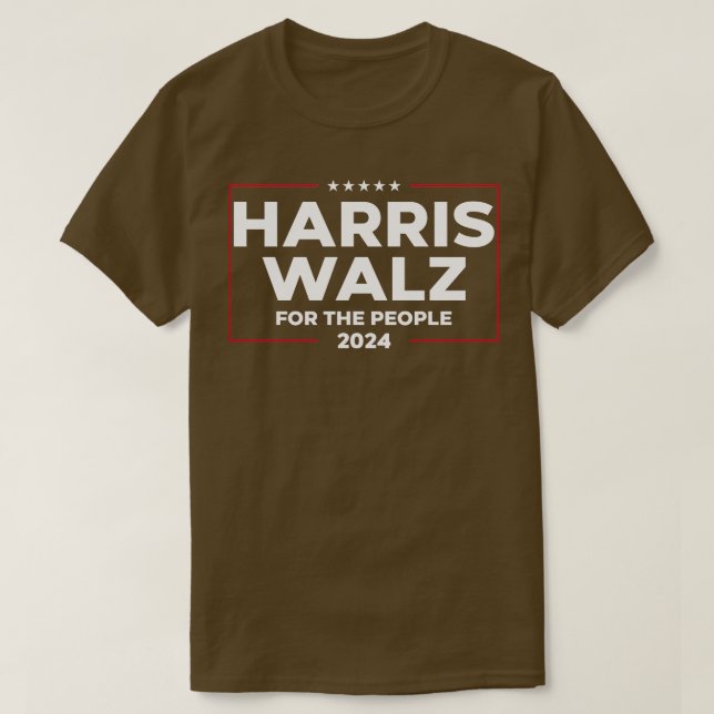Camiseta Walz 2024 Para La Gente 1 (Diseño del anverso)