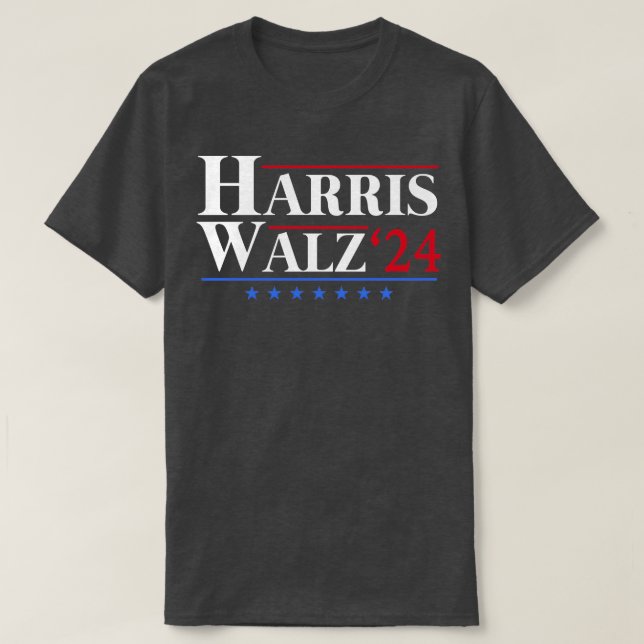 Camiseta Walz 2024 para Patriotic (Diseño del anverso)