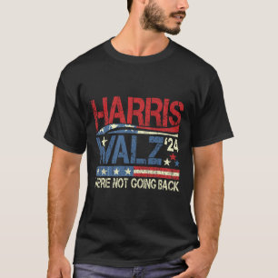 Camiseta Walz 2024 para presidente No vamos a volver