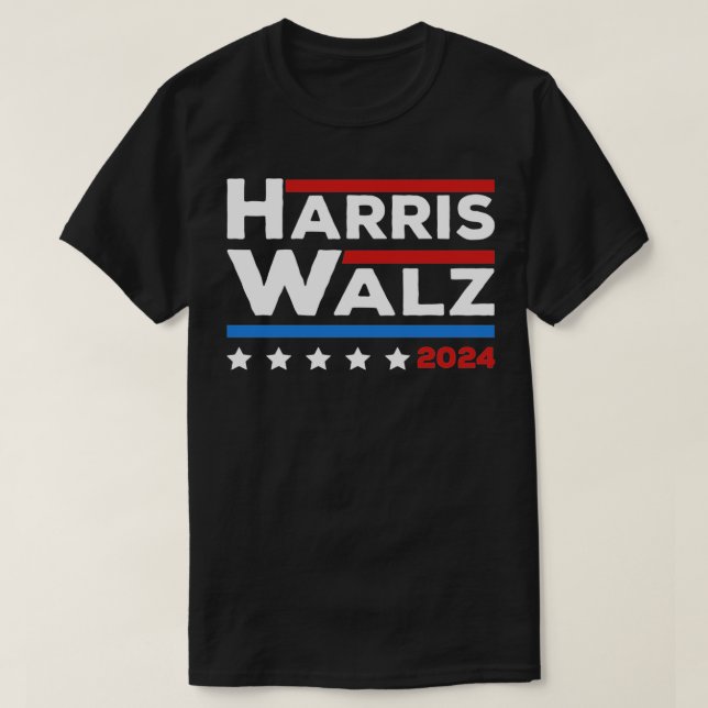 Camiseta Walz 2024 TShirt 20 (Diseño del anverso)