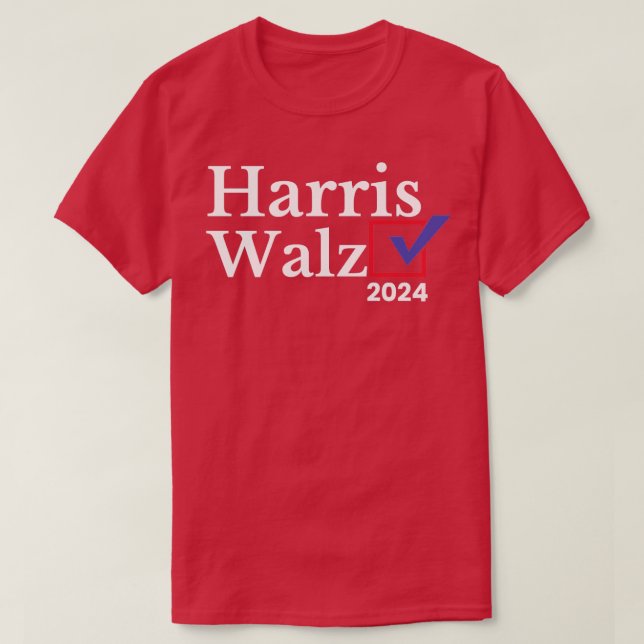 Camiseta Walz 2024 TShirt 7 (Diseño del anverso)