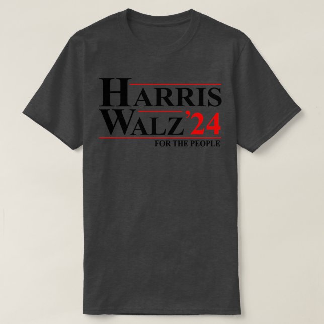 Camiseta Walz 2024 TShirt 8 (Diseño del anverso)