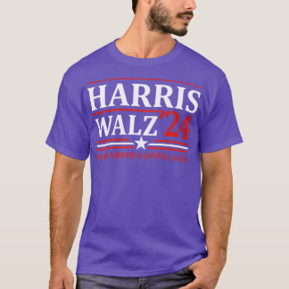 Camiseta Walz Joyful again 2024 Souvenir TShirt