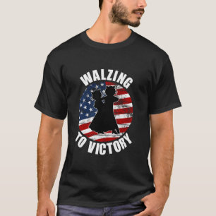 Camiseta Walzing To Victory Harris Walz 2024 Gatos Kamala P