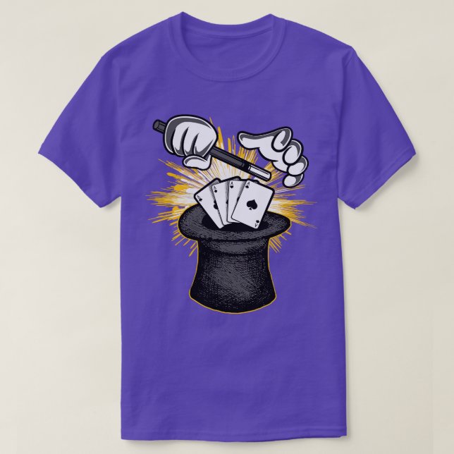 Camiseta Wand Wand Gorra mago (Diseño del anverso)