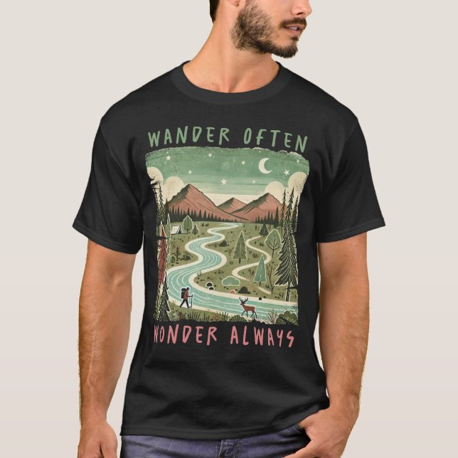 Camiseta Wander A Menudo Wonder Siempre (Anverso)