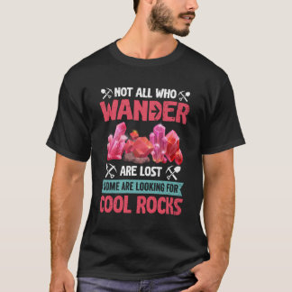 Camiseta Wander Algunos Buscando Rocas Hombres Mujeres Grac
