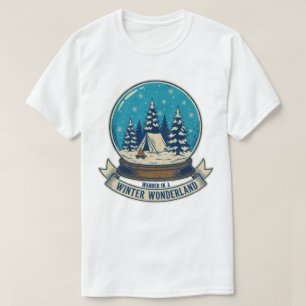 Camiseta Wander en invierno en el camping Wonderland