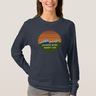 Camiseta Wander more Worry less