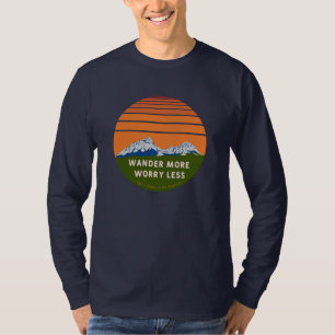 Camiseta Wander more Worry less