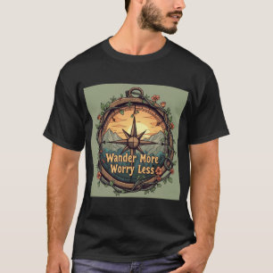 Camiseta Wander More, Worry less T-Shirt