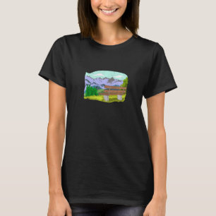 Camiseta Wander Mountain Naturaleza al aire libre Senderism