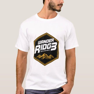 Camiseta WANDER RIDG3 'Explorar más'