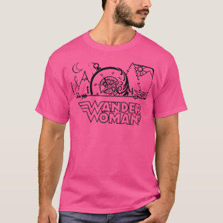 Camiseta Wander Woman Compass Camping Senderismo Montaña Ou