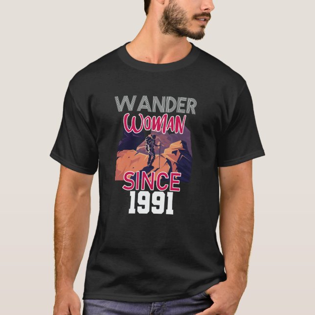 Camiseta Wander woman since 1991 (Anverso)