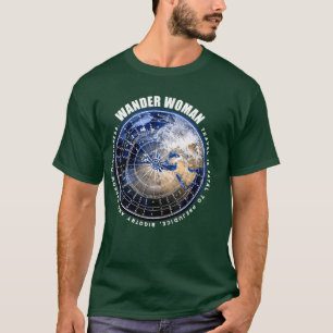 Camiseta Wander Woman Travel Globetrotter