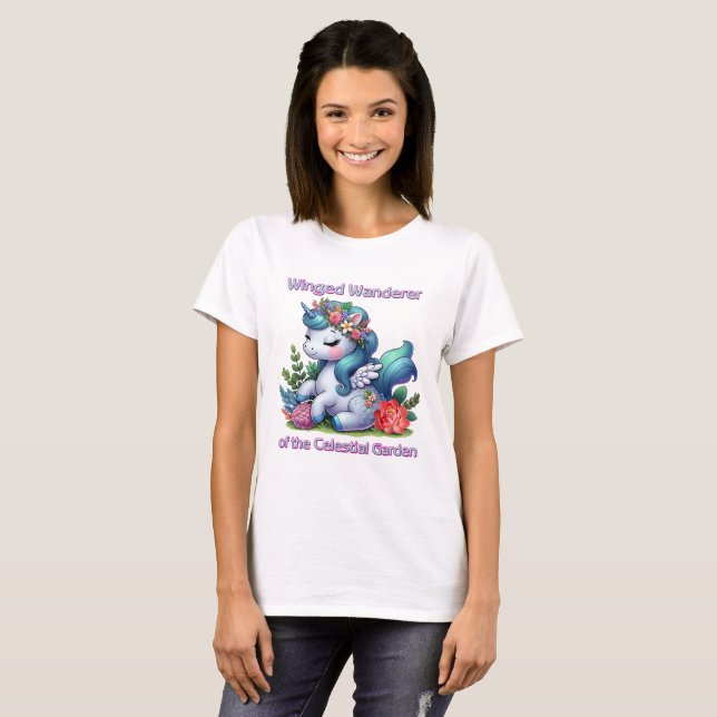 Camiseta Wanderer del jardín celeste (Anverso completo)