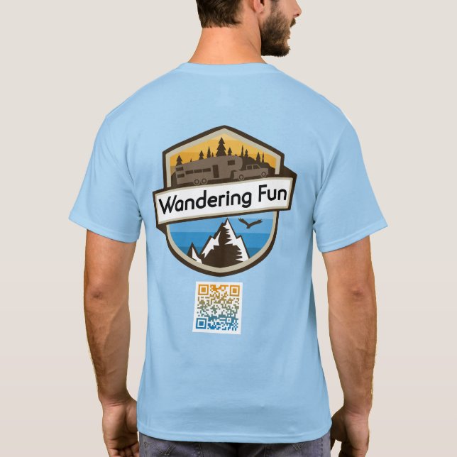 Camiseta Wandering Fun RV T-Shirt (Reverso)