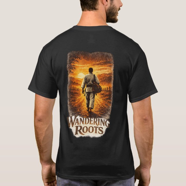 Camiseta Wandering Roots Heritage Karate Shirt (Reverso)