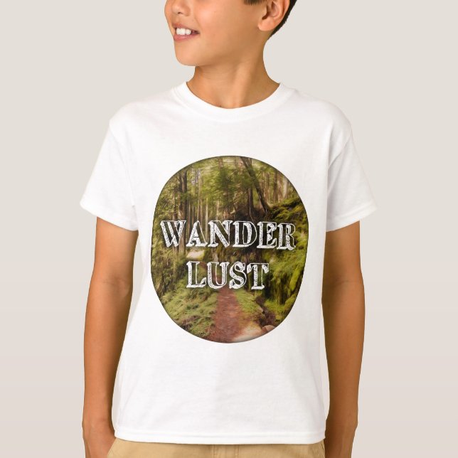 Camiseta WanderLust (Anverso)
