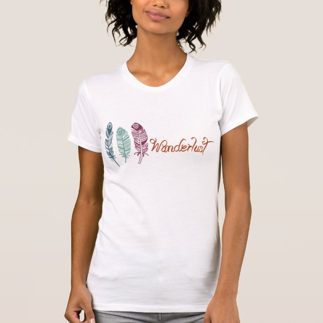 Camiseta Wanderlust (Anverso)