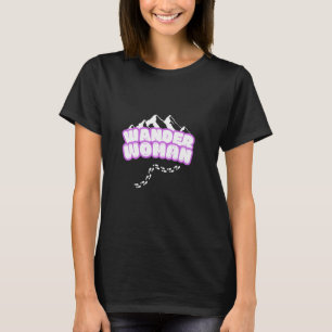Camiseta Wanderlust Divertidas mujeres al aire libre Sender