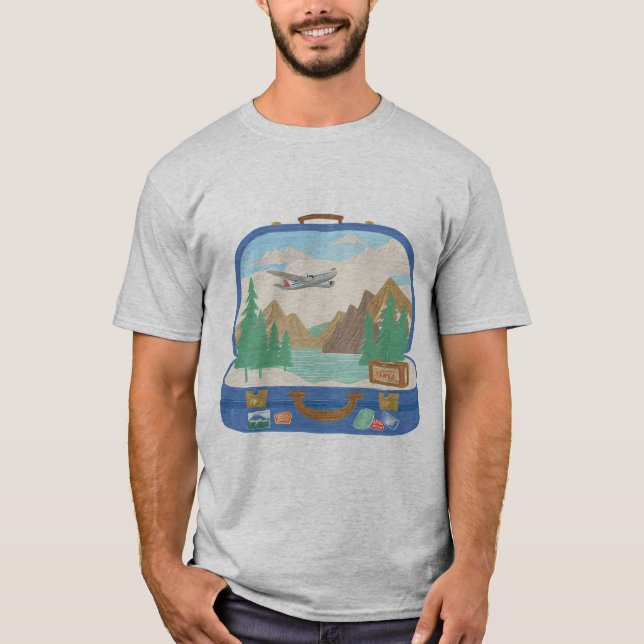 Camiseta Wanderlust Dreamer - Camisas de búsqueda de aventu (Anverso)