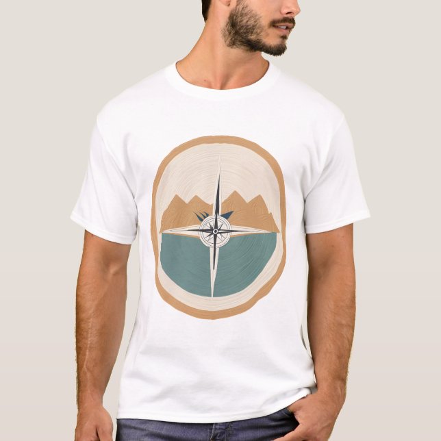 Camiseta Wanderlust - Explora el mundo (Anverso)