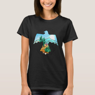 Camiseta Wanderlust Fly se pierde en la naturaleza
