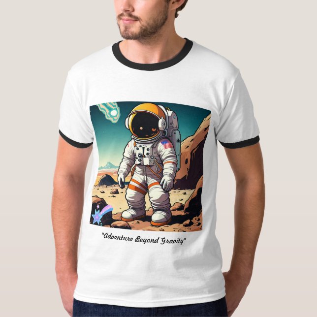 Camiseta "Wanderlust galáctico" (Anverso)