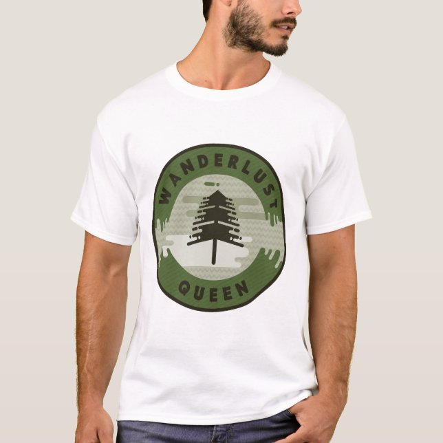 Camiseta Wanderlust Queen_editable Textos (Anverso)