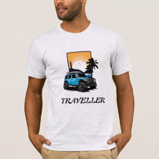 Camiseta "Wanderlust Tee - Explorar más allá de los límites