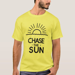 Camiseta Wanderlust Verano 'Persigue el Sol' Gráfico